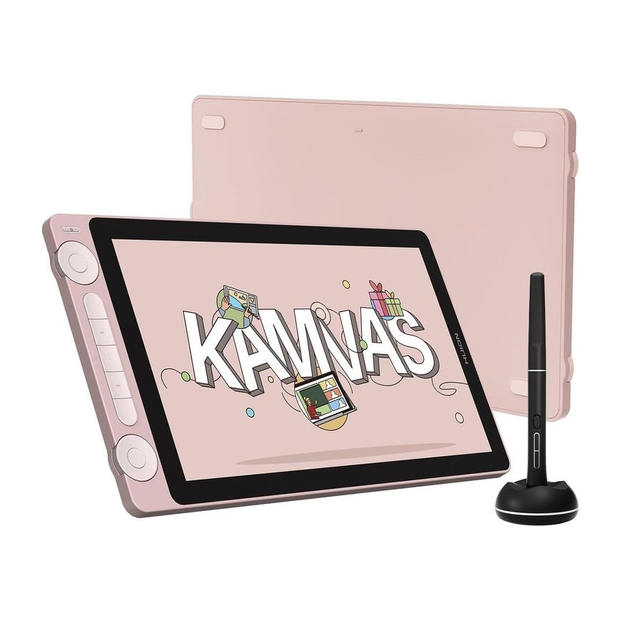HUION Kamvas 13 graphic tablet Pink 5080 lpi 293.76 x 165.24 mm USB – 3
