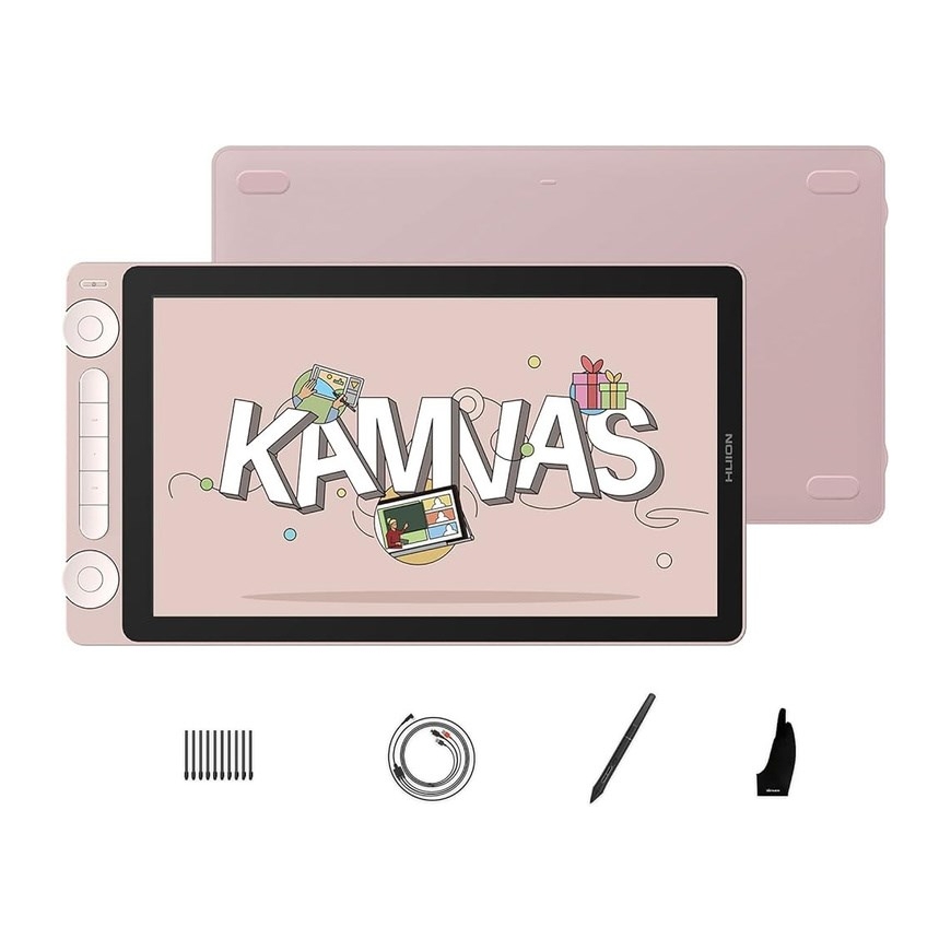 HUION Kamvas 13 graafikatahvel Roosa 5080 lpi 293,76 x 165,24 mm USB – 5