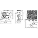 Simet jaotusblokk SCB 25 Al/Cu 80110 SIMBLOCK, roheline 81501005