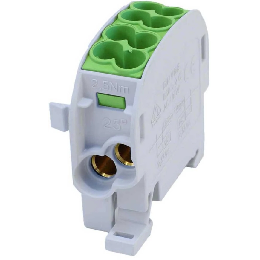 Simet Sadales bloks SCB 25 Al/Cu 80110 SIMBLOCK, zaļš 81501005 – 3