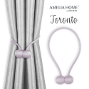 AmeliaHome Verhosarja Toronto, mauve väri, 2 kpl AmeliaHome Verhosarja Toronto, mauve väri, 2 kpl