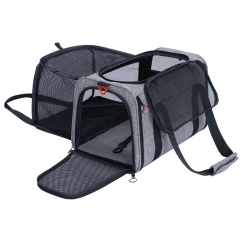ZOLUX NOMAD M dog and cat carrier with extra space, 44 × 28 × 28 cm