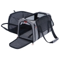ZOLUX NOMAD M dog and cat carrier with extra space, 44 × 28 × 28 cm ZOLUX NOMAD M dog and cat carrier with extra space, 44 × 28 × 28 cm