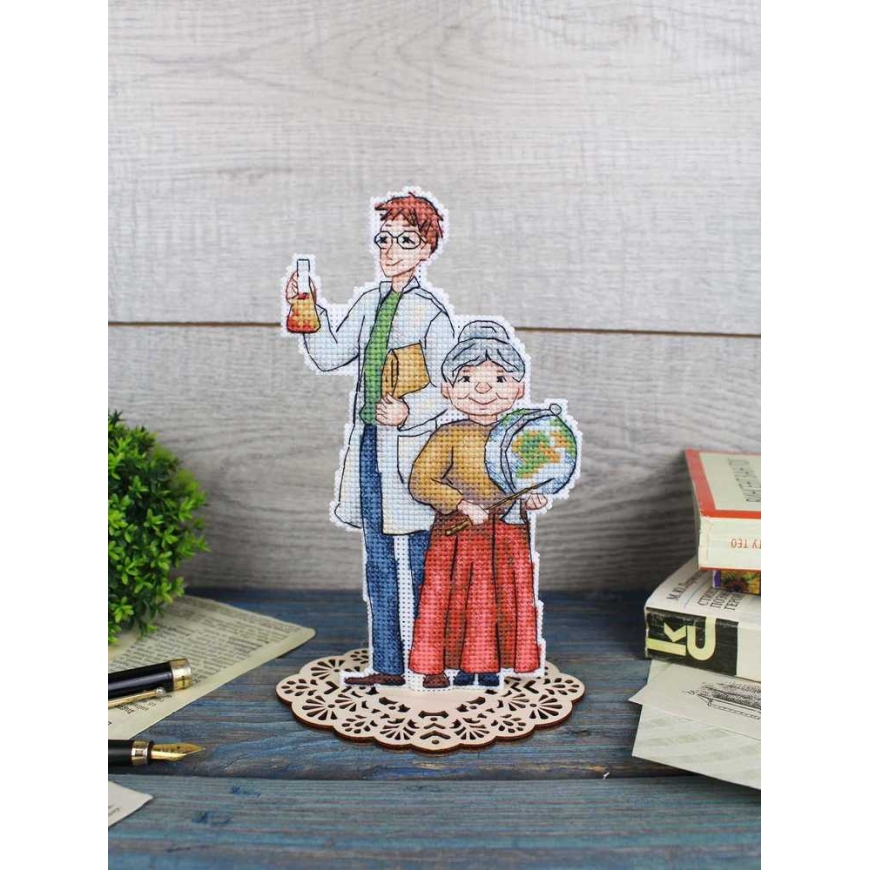 Beldizart Krustdūriena komplekts "Skolotājiem" 18x10 cm SR-1109 – 3