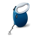 HILTON Smart šuo L (30kg) - ištraukiama pavadėlio - tamsiai mėlynas-pilkas - 5 m