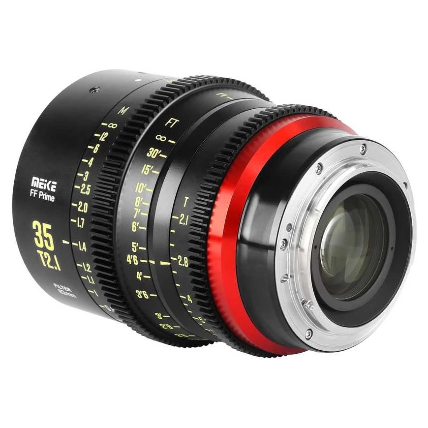 Objektiivi - Meike MK 35mm T2.1 FF RF Mount, täyden kennon, 330° tarkennusetäisyys