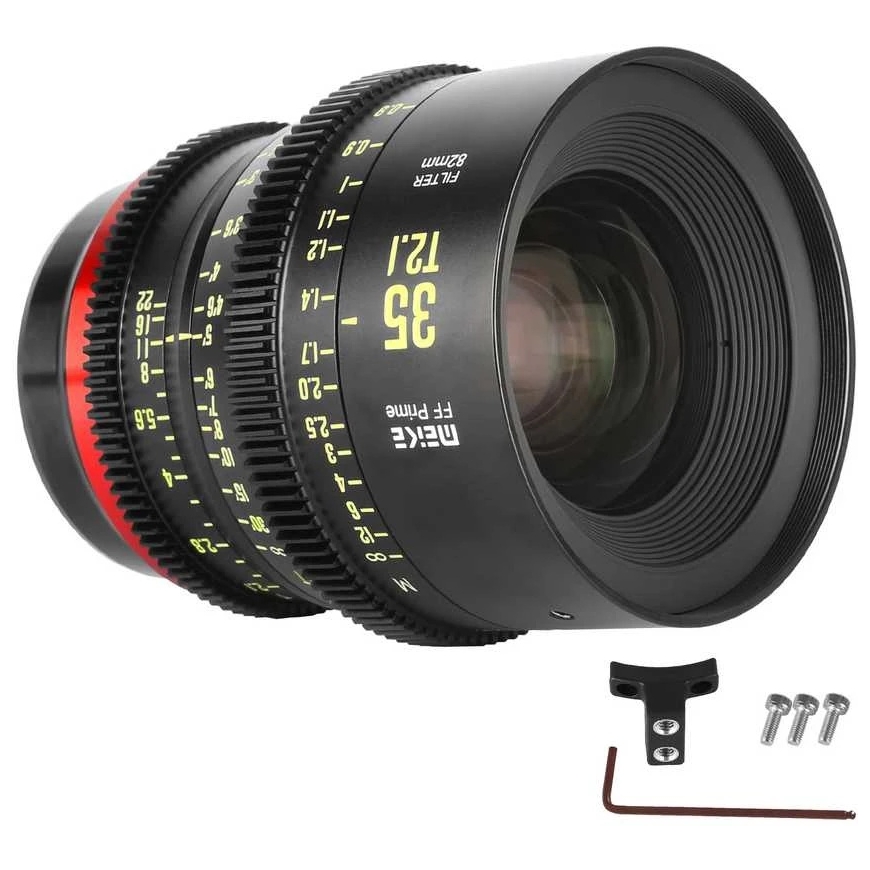 Lens - Meike MK 35mm T2.1 FF RF Mount, full frame, 330° focus distance – 4