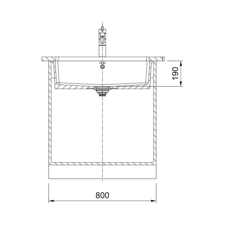 Franke KubusX KXK 110-71 (126.0735.195) – 2