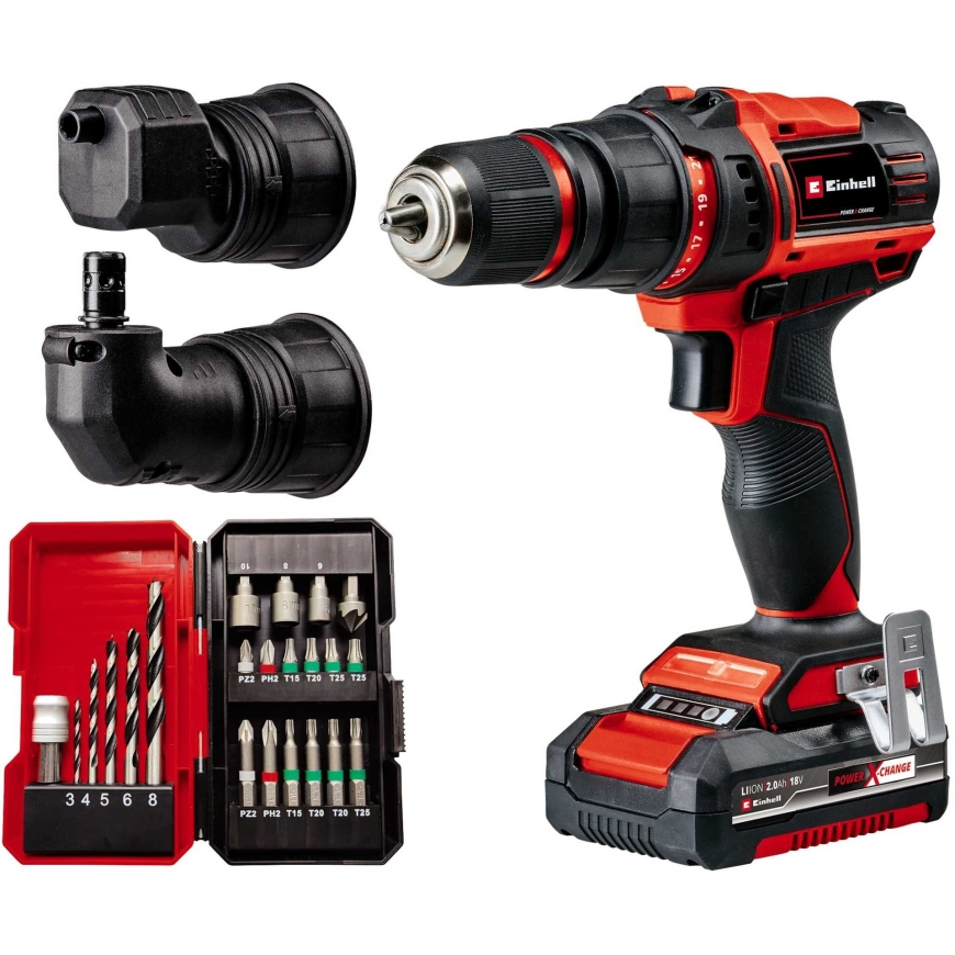 Einhell Einhell cordless drill/driver set TE-CD 18/45 3X-Li +22, 18Volt