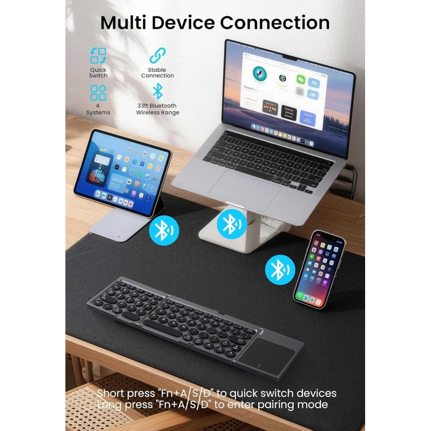 Riff KF86 Foldable keyboard