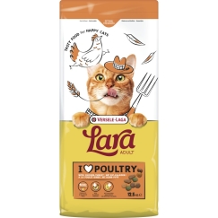VERSELE-LAGA Lara vistas ar tītaru - sausā kaķu barība - 12,5 kg