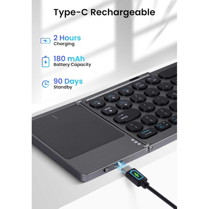 Складная клавиатура Riff KF86 – 4