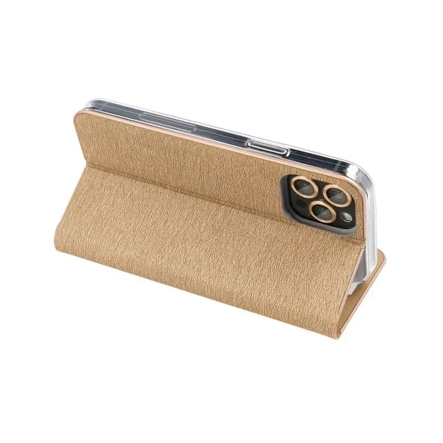 Oem LUNA Book Gold Case for Samsung Galaxy S23 in Gold Color – 5