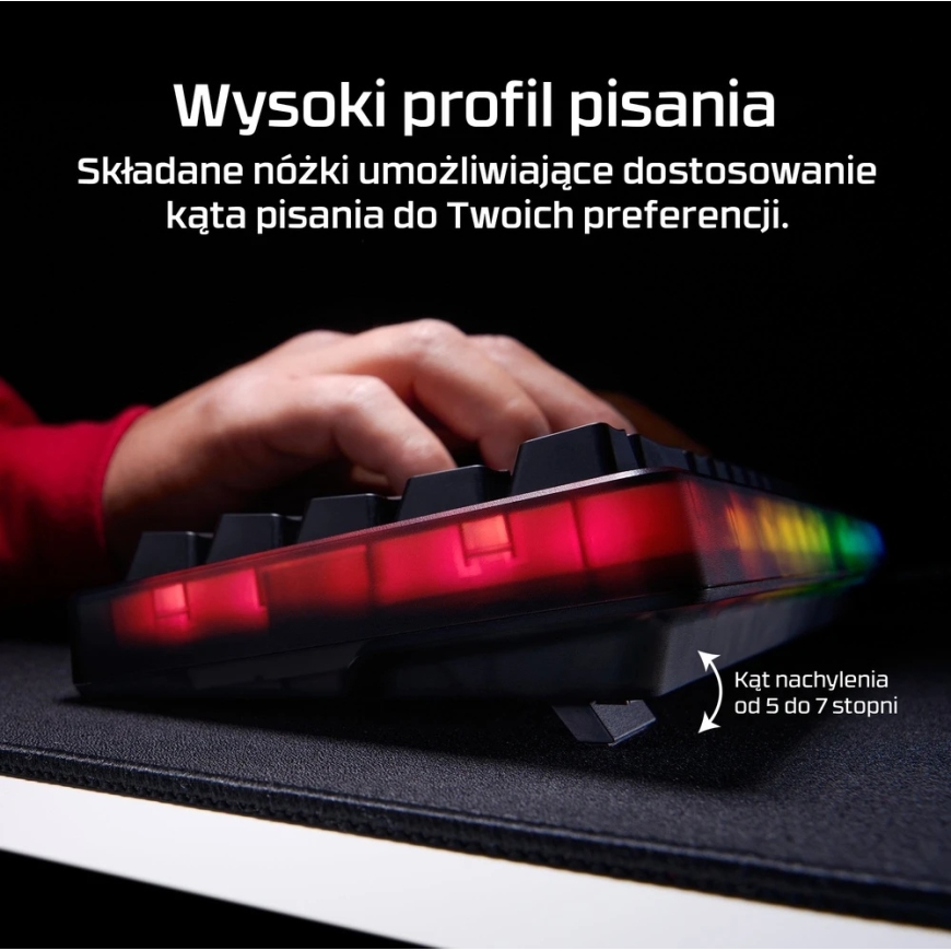 Hewlett Packard (HP) HP HyperX Origins 2 65 - Klaviatūra žaidimams – 5