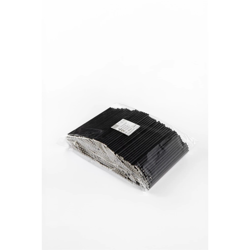 Live Paper Черные Соломинки, D 8 мм, L 24 см, 500 шт – 3