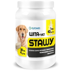 EUROWET Wita-Vet Locītavām - uztura bagātinātāji suņiem - 30 tabletes