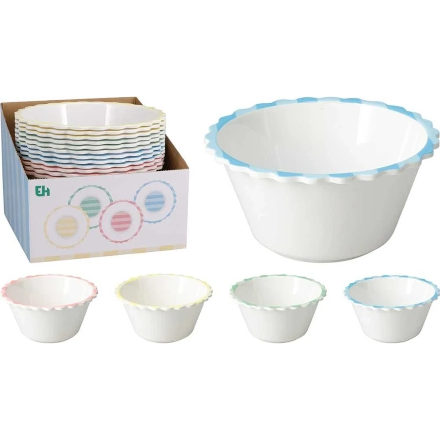 Mondex Melamine Bowl 25 cm, 4 Patterns