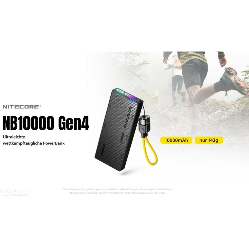 Nitecore NB10000 Carbon Gen4 – 2