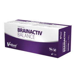 VETFOOD Brain Activ Balance - uztura bagātinātāji suņiem un kaķiem - 120 gab.