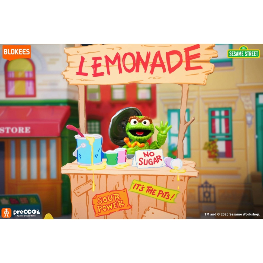 BLOKEES SESAME STREET FIGŪRĖS preCOOL S1 - OSCAR – 3
