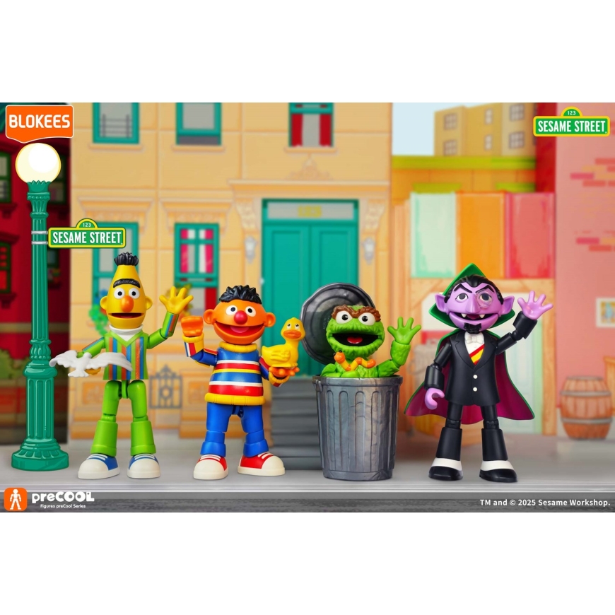 BLOKEES SESAME STREET FIGURES preCOOL S1 - OSCAR – 5