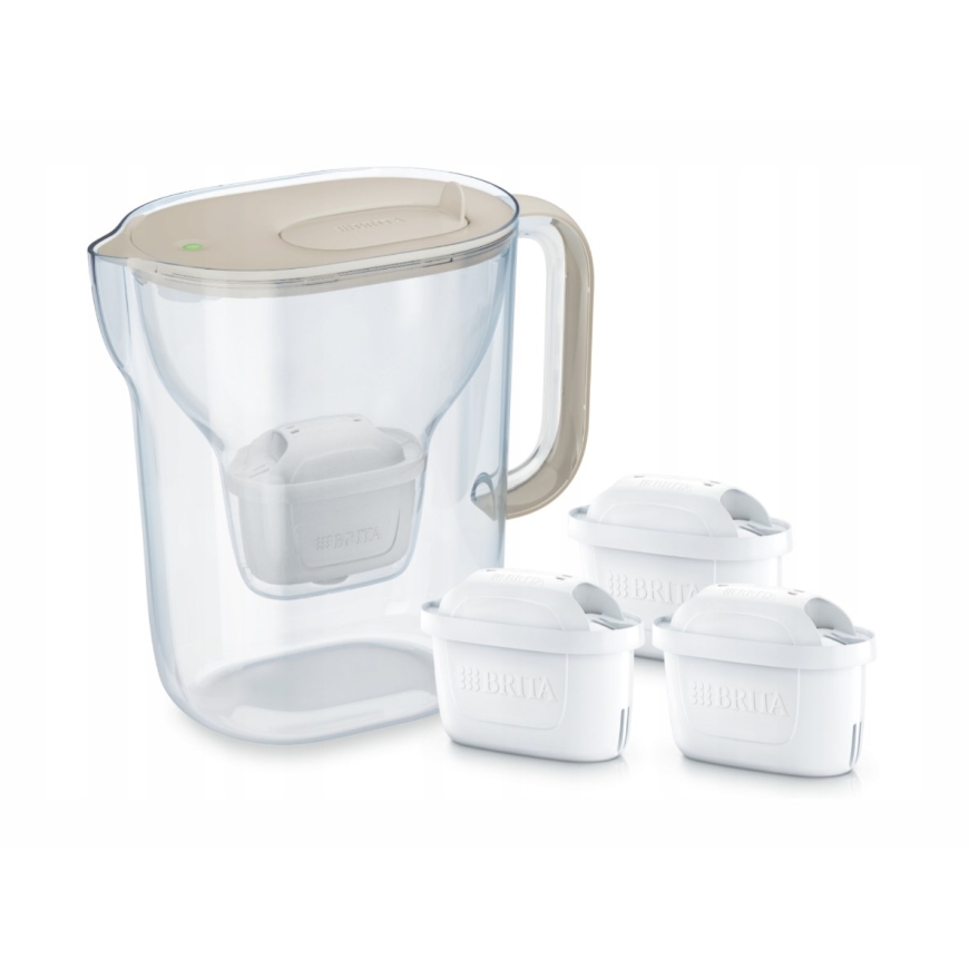 BRITA Style ESSENTIAL XL smilšu filtrēšanas kanna + 3 x MX Pro Pure Performance filtrs