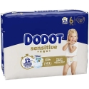 DODOT SENSITIVE -koko 6 vaippoja +13 kg 37 kpl DODOT SENSITIVE -koko 6 vaippoja +13 kg 37 kpl