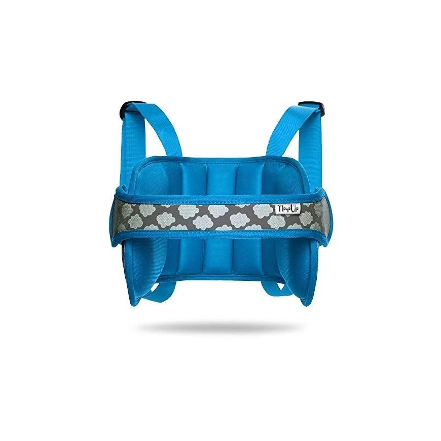 NapUp Sininen päänauha autotuolissa – 2
