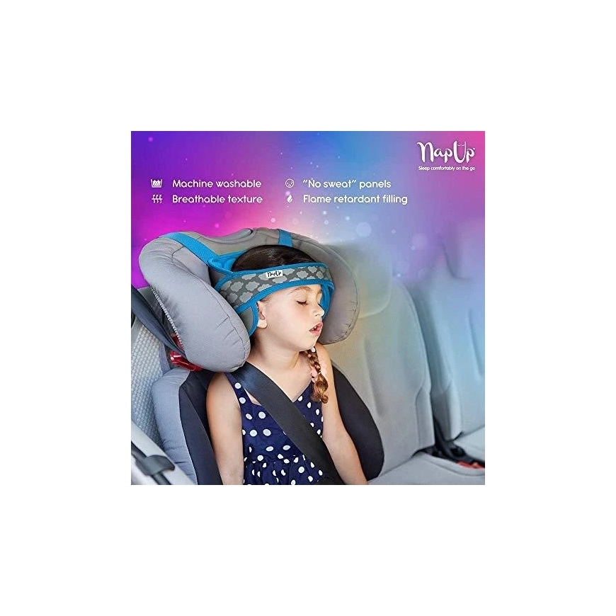 NapUp Синяя повязка в автомобильном кресле – 5