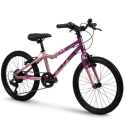 Huffy Literide Alu 20” dviratis, rožinis ir purpurinis (23015W)