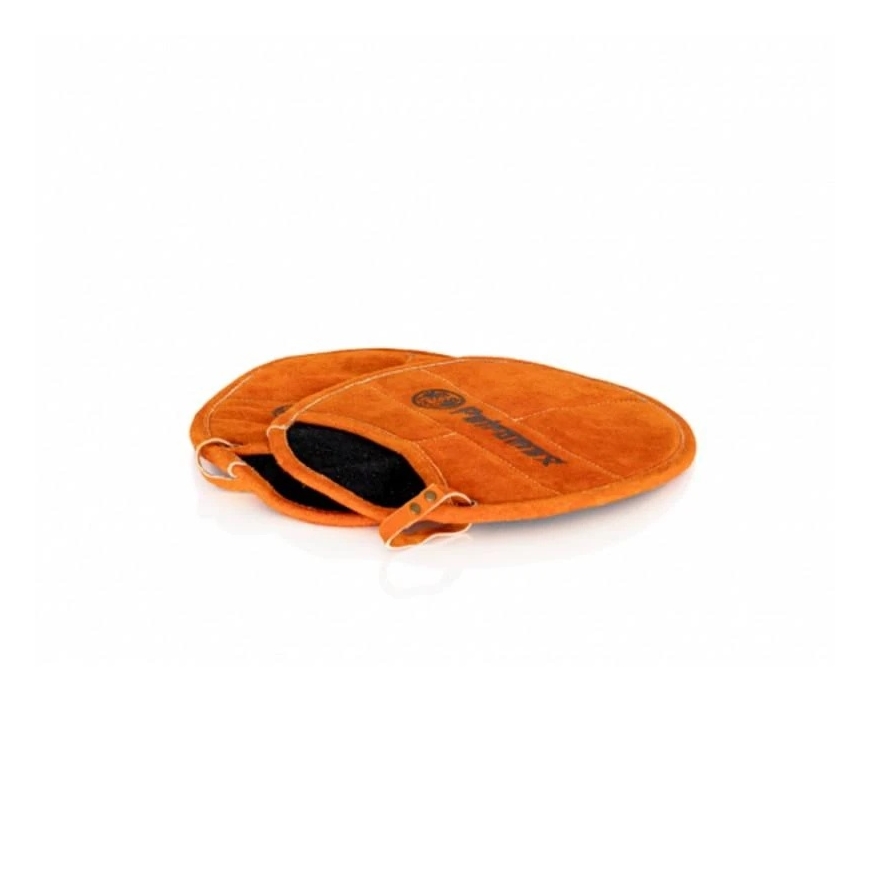 Leather Gloves for Lifting Pots 2pcs Petromax Aramid