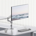 Ergo Office Monitor Mount/Hanger, Gas Spring, 17"-32", 1-10 kg, Matte White, Max. VESA 100x100, ER-691 W Ergo Office Monitor Mount/Hanger, Gas Spring, 17"-32", 1-10 kg, Matte White, Max. VESA 100x100, ER-691 W