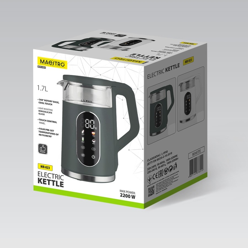 Electric kettle Maestro MR-023 (MR-023-GREEN) Green – 4