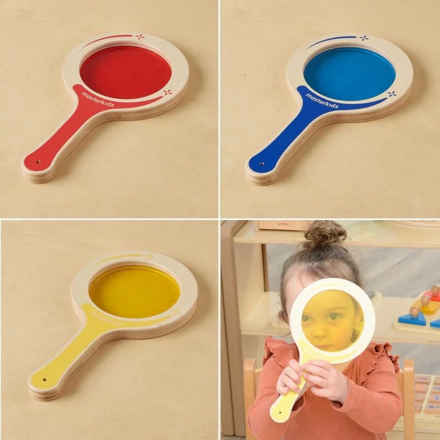 MASTERKIDZ 5 wooden spatula set with colored lenses – 3
