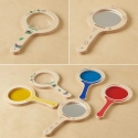 MASTERKIDZ 5 wooden spatula set with colored lenses MASTERKIDZ 5 wooden spatula set with colored lenses