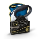 HILTON Gudrais suns M (20kg) - atsitverama pavada - balta-melnā - 4 m