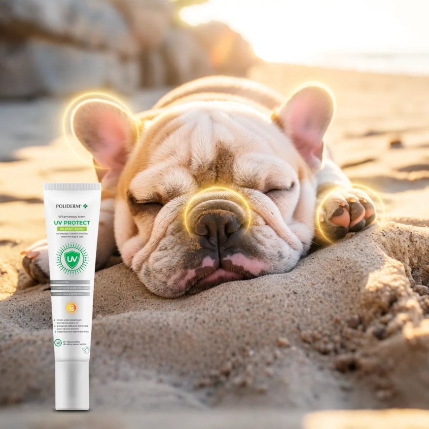 JM SANTE Poliderm UV Protect – krēms suņiem un kaķiem – 15ml – 2