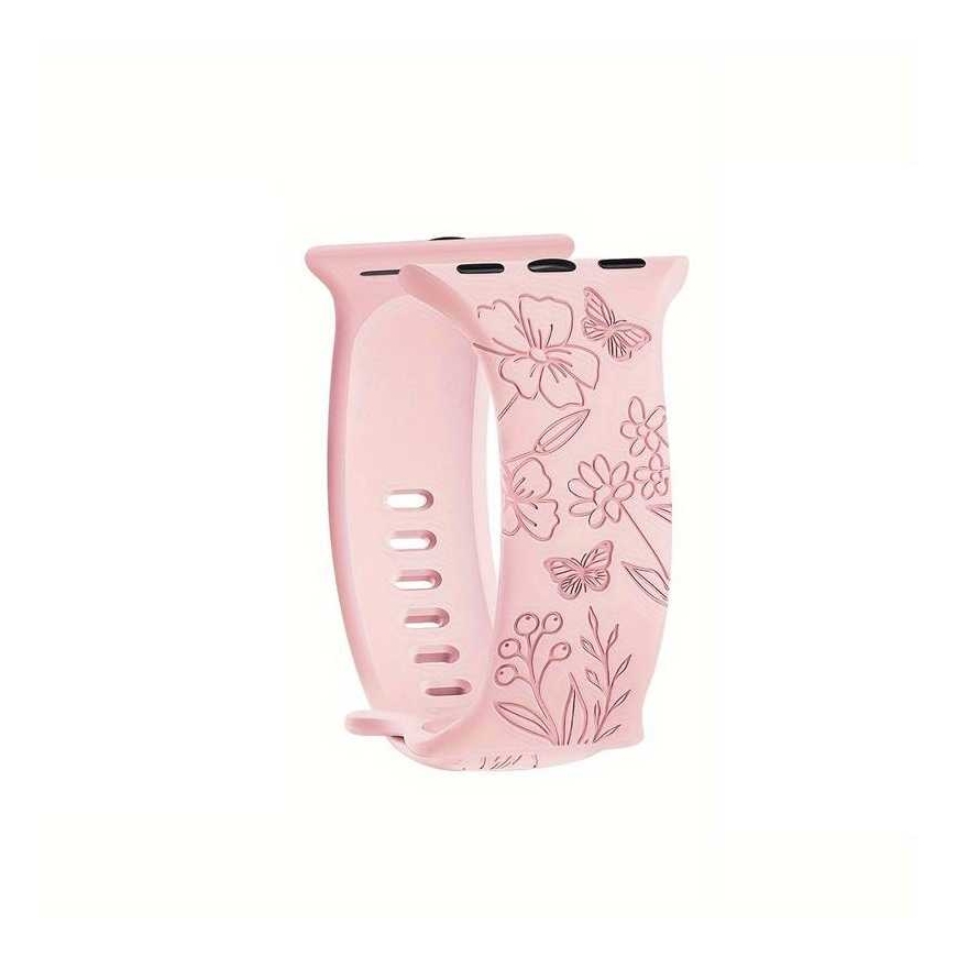 Riff Silicone Strap for Apple Watch серии 38/40/41 mm Pink – 2
