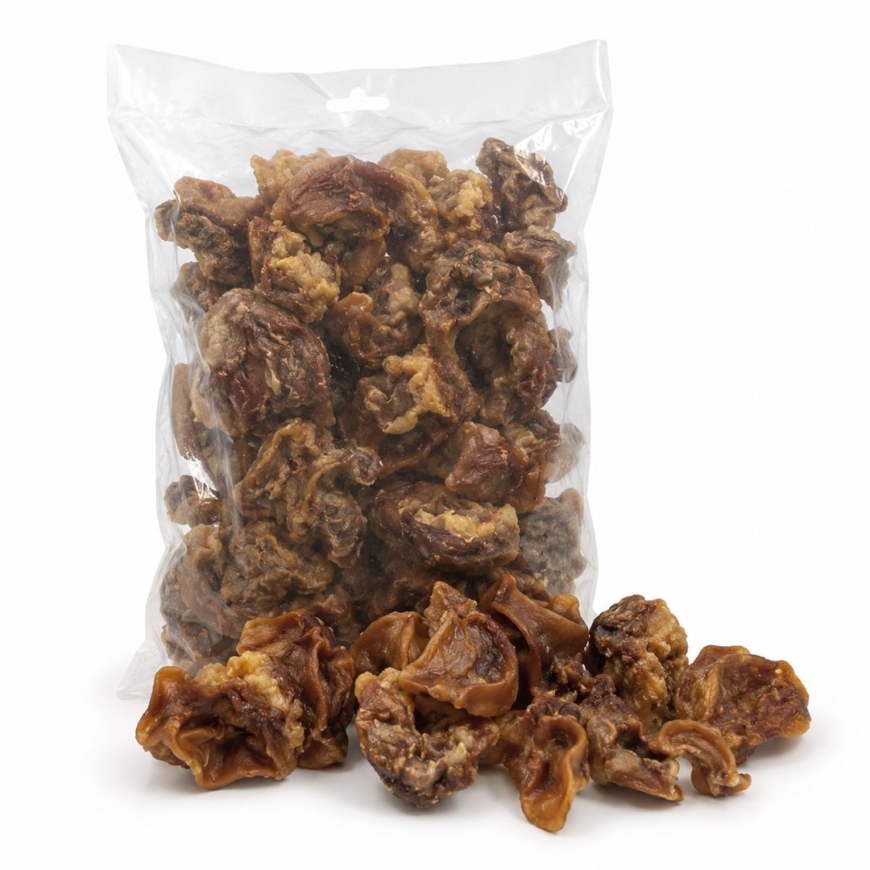 PETITTO vidutinė kiaulės ausis Mono - skanėstas šunims - 1 kg – 5