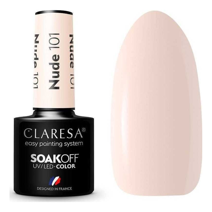 Claresa Claresa Claresa Soak Off UV/LED nude-hybridilakka 101 5g
