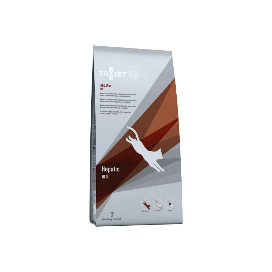 TROVET Hepatic HLD – dry cat food – 2.5 kg