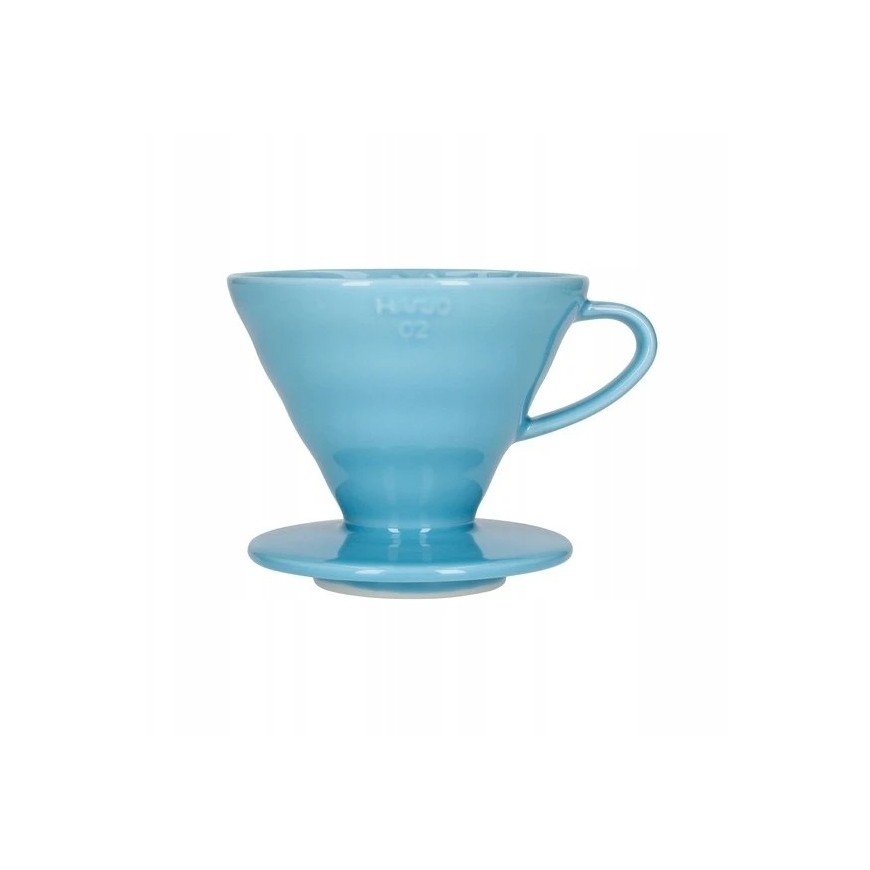 Hario V60-02 керамический капельный кофейник синий – 4