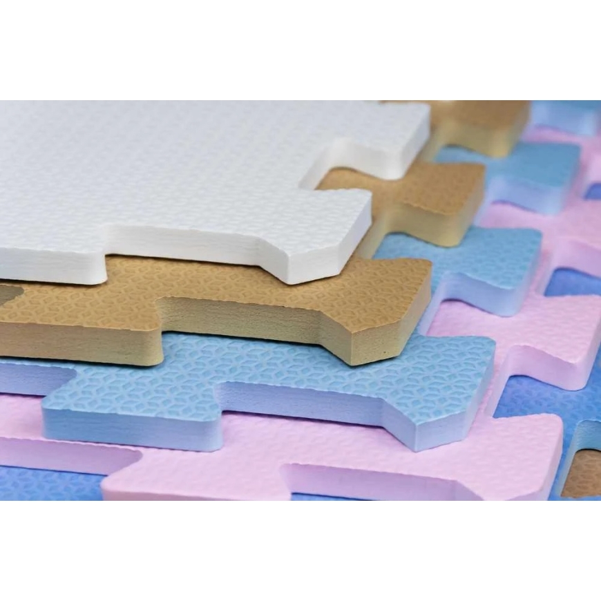 Humbi Hariv Foam Pusle lastega loomadega, 120x120 cm – 2