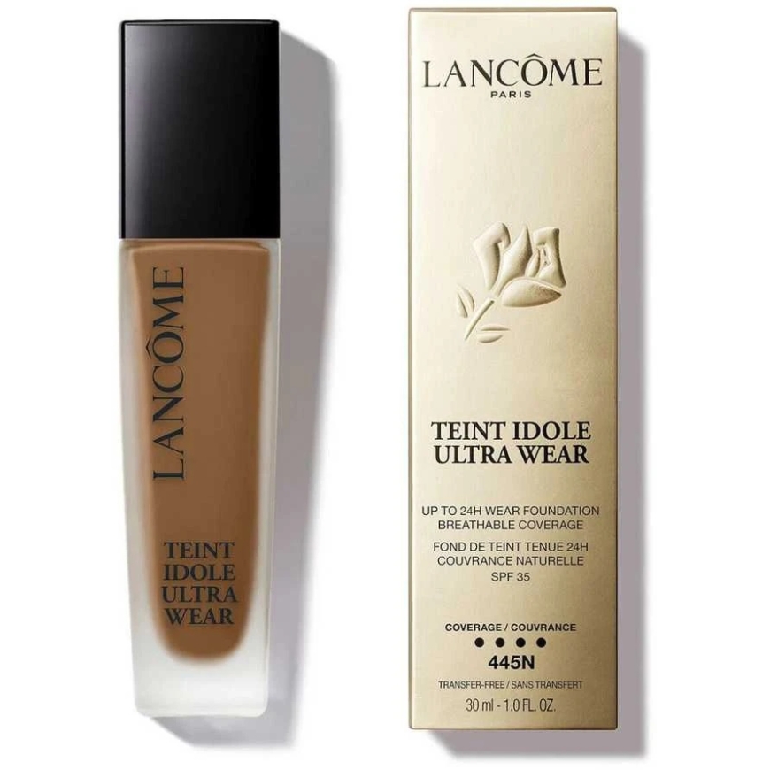Lancome Teint Idole Ultra Wear SPF35 long-lasting foundation 445N Before 10 Praline 30ml – 2