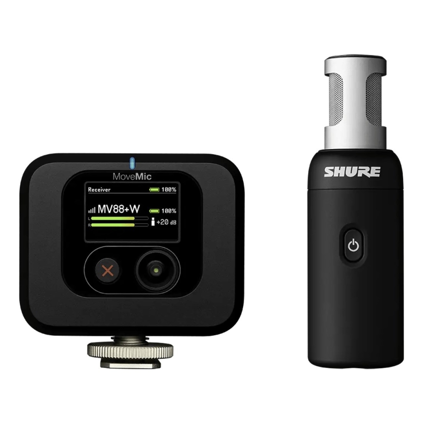 Shure MV88+W-KIT-Z6 - bezvadu stereo mikrofons