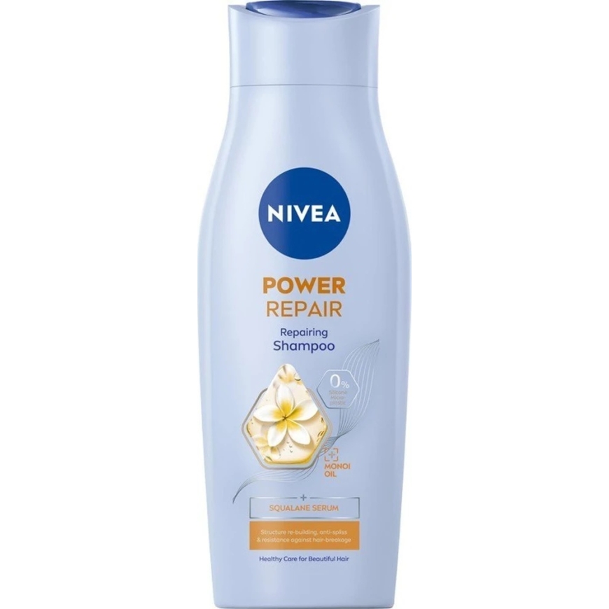 NIVEA Power Repair plaukų atstatymo šampūnas 400 ml – 2