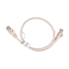Lanberg PCU6-10CC-0050-W tīkla kabelis balts 0.5 m Cat6 U/UTP (UTP)