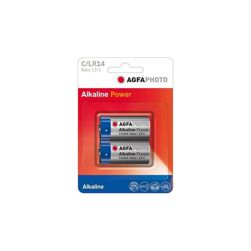 Agfaphoto Baterija Power C / R14 2 vnt.
