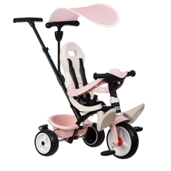 Smoby Baby Balade трехколесный велосипед, розовый