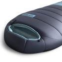 Husky DRAPE Down Sleeping Bag -20 °C, 85 × 220 cm, 1.25 kg, blue